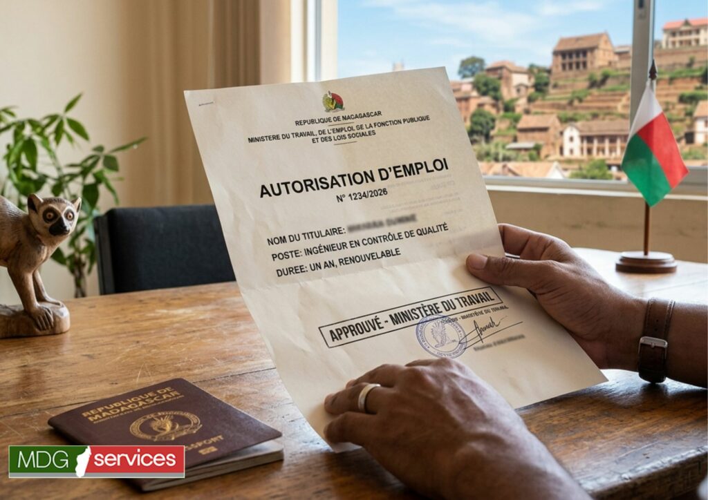 Autorisation emploi Madagascar